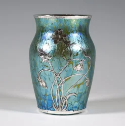 Pamono Art Nouveau Vase from Loetz, 1890s><noscript><img width=