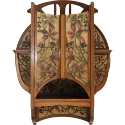 Discount Pamono Art Nouveau Wall Cabinet, 1890s