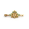 Pamono Art Nouveau Zorra Mask Brooch> Brooches