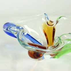 Sale Pamono Art Rhapsody Collection Bowl in Glass by Frantisek Zemek, Former Czechoslovakia, 1960s