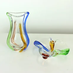 Sale Pamono Art Rhapsody Collection Bowl in Glass by Frantisek Zemek, Former Czechoslovakia, 1960s