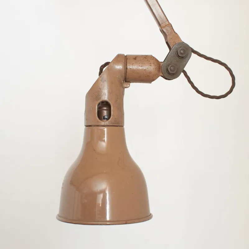 Pamono Articulating Wall Light from Mek Elek, 1930s> Wall Lights & Sconces