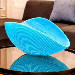 Pamono Artisan Centerpiece in Light Blue Murano Artistic Glass from YourMurano><noscript><img width=