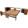 Pamono Artona Bed with Nightstands by Afra and Tobia Scarpa for Maxalto, 1970s, Set of 3> Living Room Sets