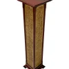 Best Pamono Arts & Crafts Art Nouveau Pedestal by Carel Adolph Lion Cachet, 1890s