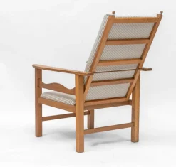 Discount Pamono Arts & Crafts Reclining Chair in Oak by Ambrose Heal for Heals, 1890s