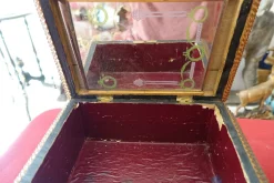Best Pamono Arts & Crafts Wedding Jewelry Box, 1890s