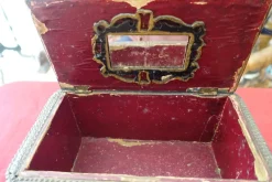 Clearance Pamono Arts & Crafts Wedding Jewelry Box, 1890s