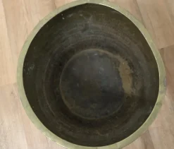 Pamono Arts and Crafts Brass Riveted Jardiniere, 1880s><noscript><img width=