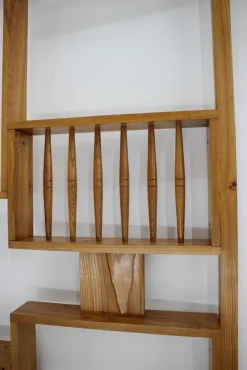 Pamono Ash Room Divider, Czechoslovakia, 1970s><noscript><img width=