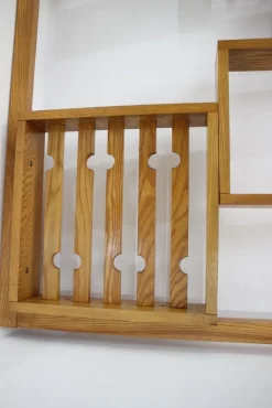 Pamono Ash Room Divider, Czechoslovakia, 1970s><noscript><img width=