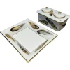 Pamono Ashtray and Inkwell Set by Vista Alegre, Set of 2> Ashtrays & Catchalls