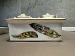 Pamono Ashtray and Inkwell Set by Vista Alegre, Set of 2><noscript><img width=