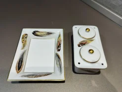 Pamono Ashtray and Inkwell Set by Vista Alegre, Set of 2><noscript><img width=