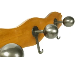 Outlet Pamono Attaccapanni Wall Coat Rack in Walnut & Burnished Brass by Sergio Mazza for Artemide, 1960s