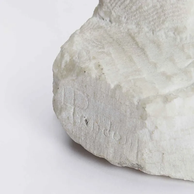 Pamono Attilio Prendoni, Sculpture of a Little Girl, 1920s-1940s, Marble> Art Deco