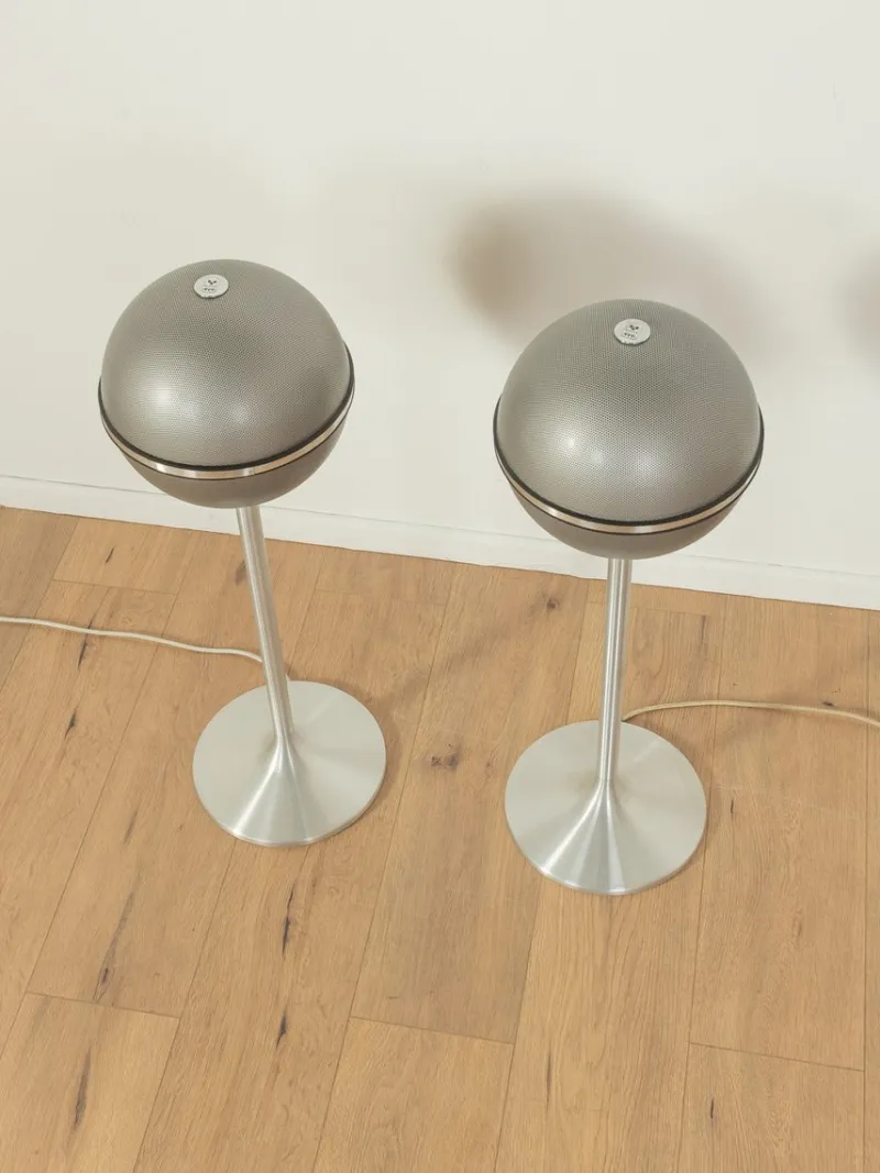 Pamono Audiorama 4000 Spherical Loudspeaker, 1970s, Set of 2> Electronics