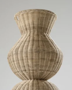Pamono Aurea Column in Rattan from Heaps & Woods, 2010s><noscript><img width=