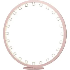 Pamono Aurora Mini 80 Circular Pink Floor Lamp by JSPR> Floor Lamps