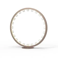 Pamono Aurora Mini 80 Circular Pink Floor Lamp by JSPR><noscript><img width=