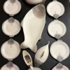 Pamono Austrian Antique Fish Diner Service, 1920s, Set of 16> Dinnerware Accessories