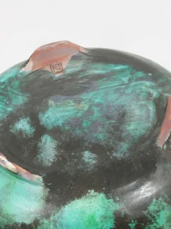 Clearance Pamono Austrian Art Nouveau Ceramic Pottery Flower Pot by Michael Powolny, 1920s