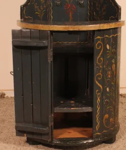 Pamono Austrian Children's Chair in Polychrome Wood, 1800s><noscript><img width=