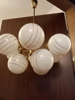 Online Pamono Austrian Space Age Chandelier, 1970s