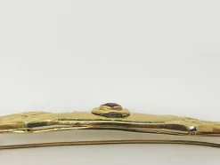 New Pamono Austro-Hungarian Golden Brooche, 1890s