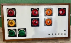Discount Pamono Auto Score Traffic Lights Board, 1970s
