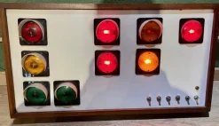 Discount Pamono Auto Score Traffic Lights Board, 1970s