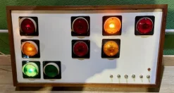 Discount Pamono Auto Score Traffic Lights Board, 1970s