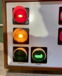 Discount Pamono Auto Score Traffic Lights Board, 1970s