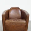 Outlet Pamono Aviator Armchair in Cowhide Leather