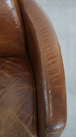 Outlet Pamono Aviator Armchair in Cowhide Leather