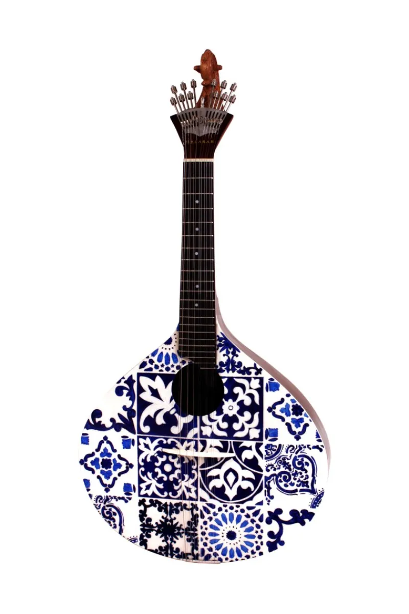 Pamono Azulejo IV Guitar by Malabar> Decorative Objects
