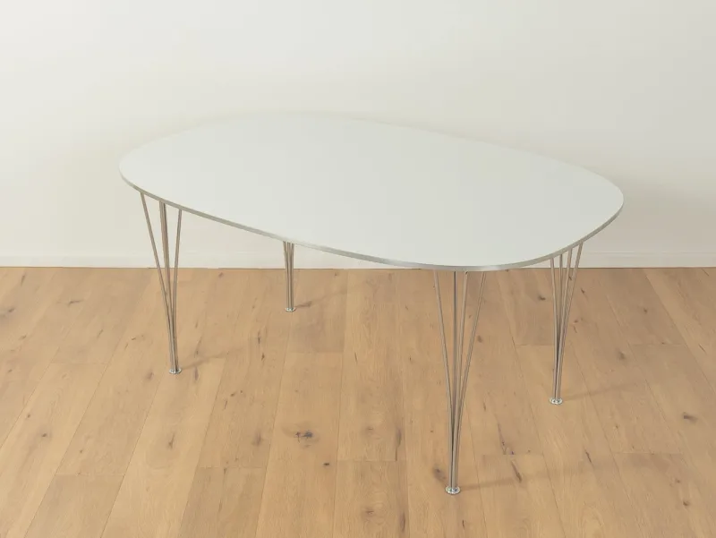 Outlet Pamono B612 Superellipse Dining Table by Piet Hein & Bruno Mathsson for Fritz Hansen, 1960s