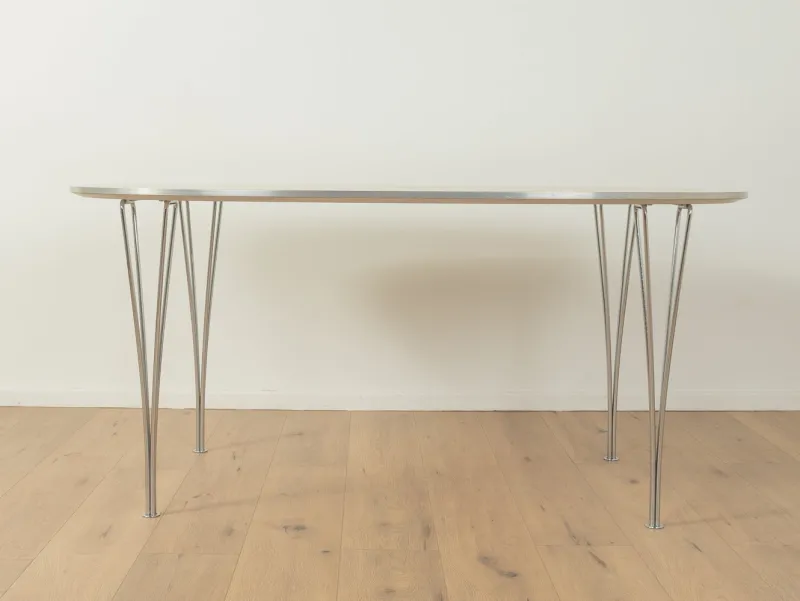 Outlet Pamono B612 Superellipse Dining Table by Piet Hein & Bruno Mathsson for Fritz Hansen, 1960s