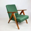 Outlet Pamono B-310 VAR Armchair in Green Herringbone Tweed, 1970s