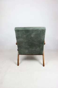 Outlet Pamono B-310 VAR Armchair in Olive Velvet, 1975