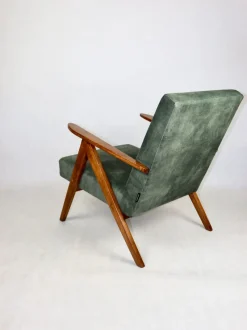 Outlet Pamono B-310 VAR Armchair in Olive Velvet, 1975