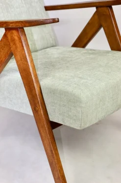Pamono B-310 VAR Armchair Light Green, 1970s><noscript><img width=