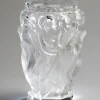 Pamono Baccantes Vase in Frosted Glass by Lalique