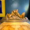Pamono Bacchantes Nude Women & Fruit Sculpture attributed to Jef Lambeau, 1900s> Art Nouveau