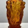 Best Pamono Bacchantes Vase in Frosted Glass by Lalique