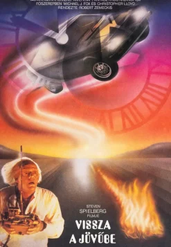Pamono Back to the Future Original Vintage Movie Poster, Hungarian, 1987> Posters