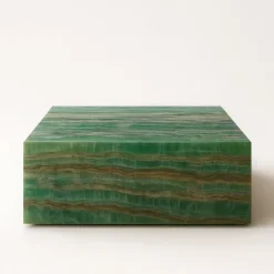 Best Pamono Backlit Emerald Onyx Coffee Table by Andrea Grasso