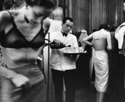 Hot Pamono Backstage Print by Kurt Hutton