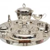 Discount Pamono Bain Marie Plated Silver Plate Lazy Susan Hot Food Server