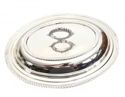 Discount Pamono Bain Marie Plated Silver Plate Lazy Susan Hot Food Server